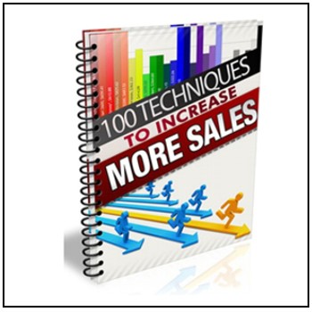 100 Ways to Increase Sales - Free for registered participants.